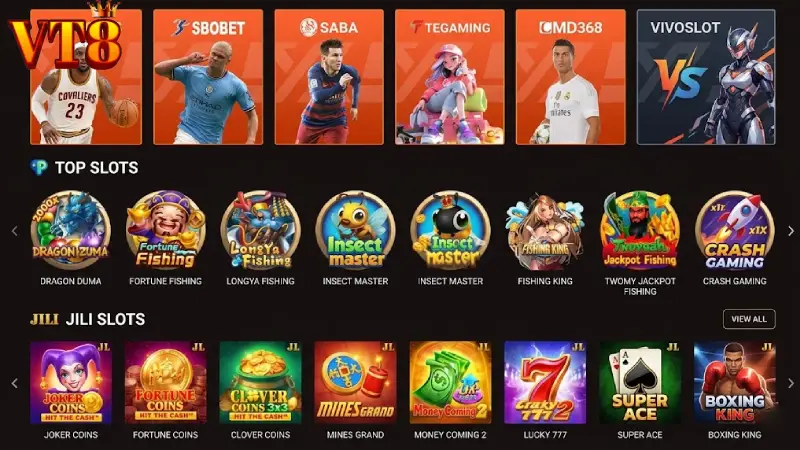 Diverse Entertainment Ecosystem for Modern Players VT8