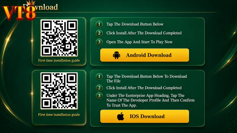 Step-by-Step Installation Guide for iOS and Android VT8