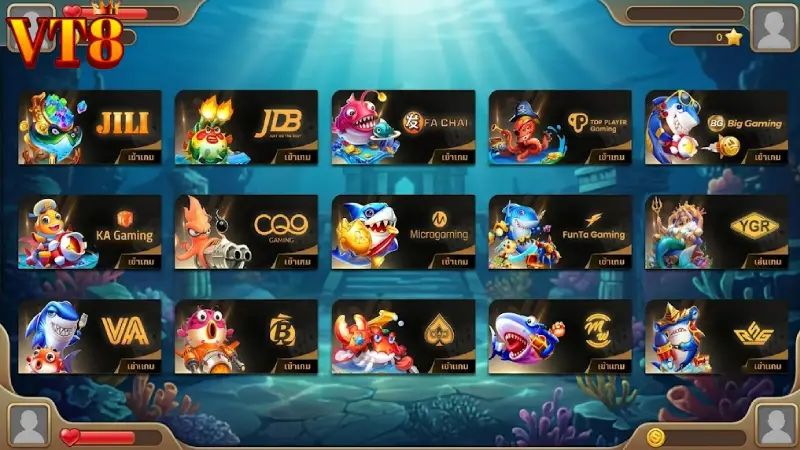 Top Certified Gaming Studios Powered by Fishing VT8