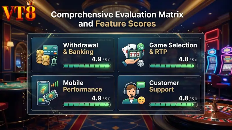 Comprehensive Evaluation Matrix and Feature Scores