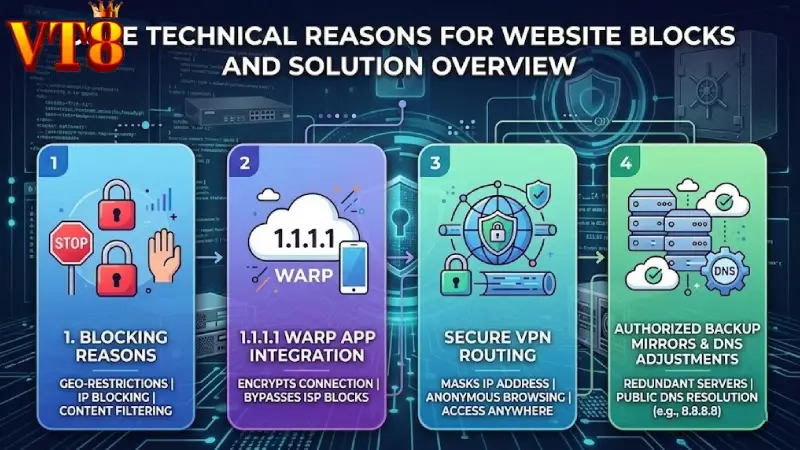 Core Technical Reasons for Website Blocks and Solution Overview