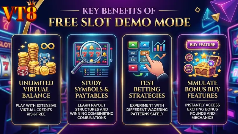 Key Advantages of Exploring Free Play Demo Slots