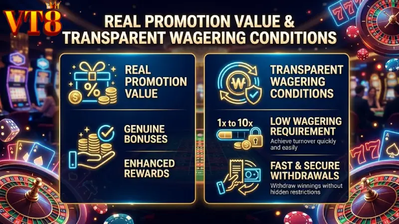 Promotional Value and Transparent Rollover Terms