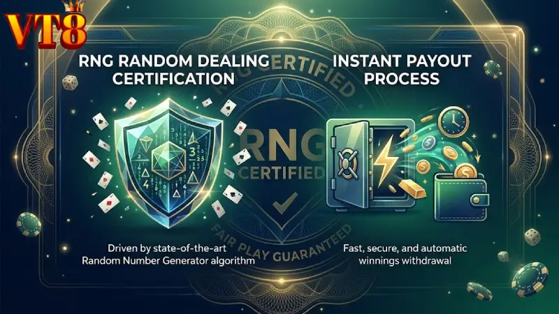 RNG Fairness Certification and Immediate Payout Protocols