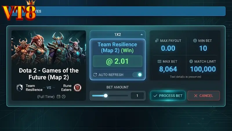 Step by Step Protocol to Place Tournament Bets and Live Wagers