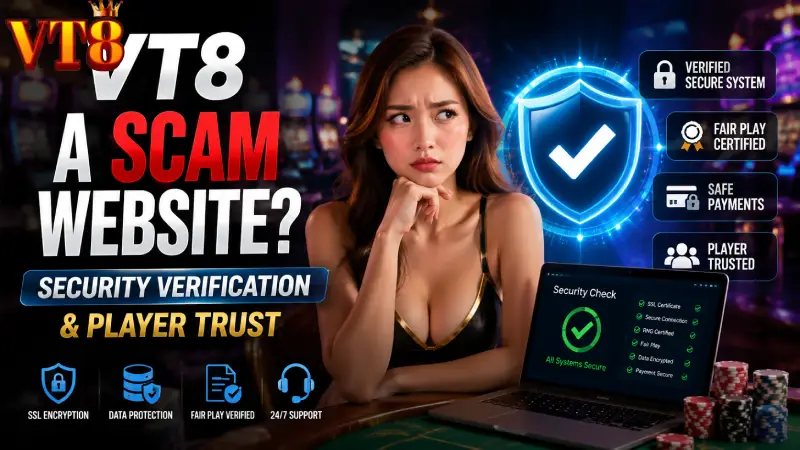 VT8 a scam website? | Security Verification & Player Trust