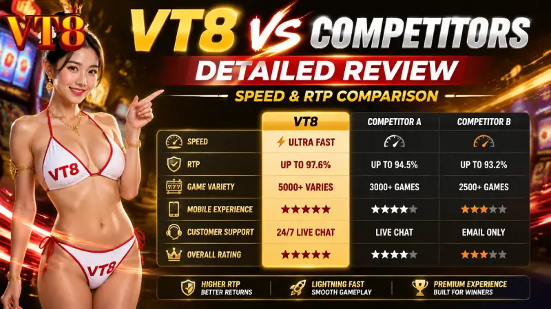 VT8 vs Competitors | Detailed Review, Speed & RTP Comparison